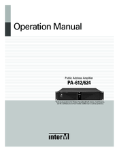 Inter-m PA-612 Operation Manual