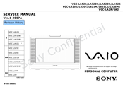 Sony VAIO VGC-LA52B Service Manual