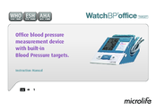 Microlife WatchBP office Target Instruction Manual