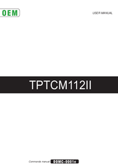 Custom Audio Electronics TFTCM112II User Manual