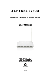 D-Link DSL-2730U User Manual