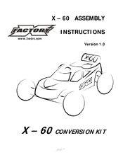 X-Factor X-60 Assembly Instructions Manual