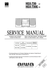 Aiwa NSX-T99E HA Service Manual