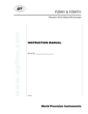 WPI PZMIV Instruction Manual