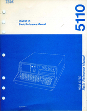 IBM 5110 Basic Reference Manual