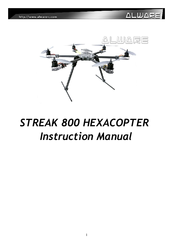alware STREAK 800 Instruction Manual