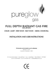 pureglow CHLOE Installation And User Instructions Manual