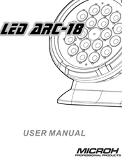 Microh LED ARC-18 User Manual