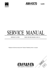 Aiwa AM-HX70 Service Manual