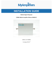 Nikrans MA800 C Installation Manual