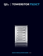 Sans Digital TowerSTOR series TS25CT Quick Installation Manual