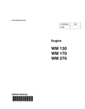 Wacker Neuson WM 170 Repair Manual