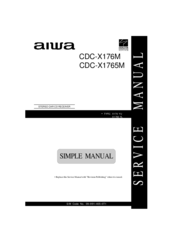Aiwa CDC-X176M Service Manual