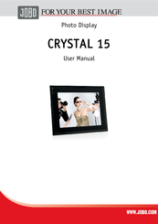 JOBO CRYSTAL 15 User Manual