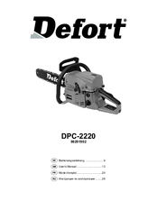 Defort DPC-2220 User Manual