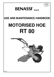 Benassi RT 80 Use And Maintenance Handbook