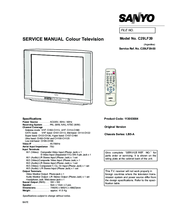 Sanyo C29LF39 Service Manual