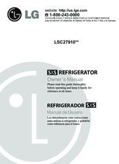 LG LSC27910 Series Owner's Manual