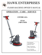 HAWK ENTERPRISES EYAS.5 HP series Owner's Manual