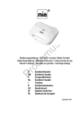 Mia SB 3177N Instruction Manual