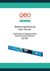 geo-FENNEL EL 821 User Manual