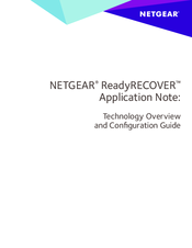 NETGEAR ReadyRECOVER Application Note