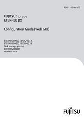 Fujitsu ETERNUS DX100 S3 Setup Manual