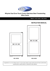 Whynter WC-181DS Instruction Manual