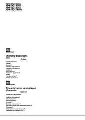 Hotpoint Ariston OL 839 I RFH Operating Instructions Manual