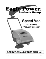 Eagle power Speed Vac Operation And Parts Manual