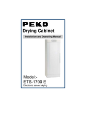 PEKO ETS-1700 E Installation And Operating Manual