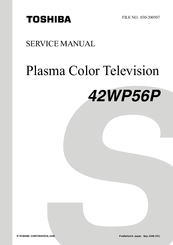 Toshiba 42WP56P Service Manual