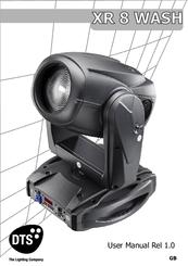 DTS XR 8 Wash User Manual