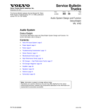 Volvo Delco Instruction Manual