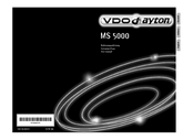 VDO MS 5000 - User Manual