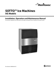 monitowoc UG030A Installation, Operation And Maintenance Manual