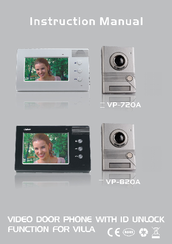 quhwa VP-820A ID Instruction Manual