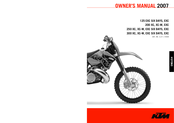 KTM 200 XC Owner's Manual