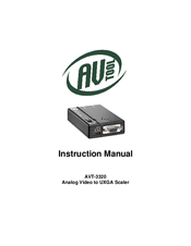AV TOOL AVT-3320 Instruction Manual