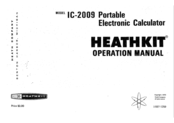 Heathkit IC-2009 Operation Manual