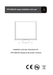 Vista VFS-300LED Installation And User Instructions Manual