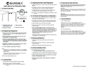 Barska Biometric Safe User Manual