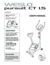 Weslo pursuit ct discount 4.2