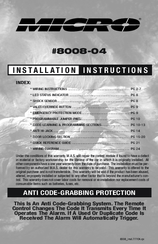 Micro 8008-04 Installation Instructions Manual