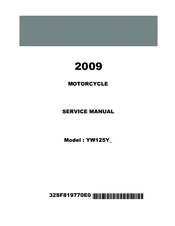 Yamaha 2009 YW125Y Service Manual