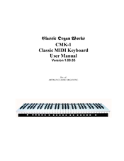 Classic Organ Works CMK-1 User Manual
