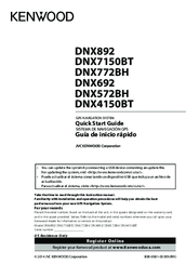 Kenwood DNX572BH Manuals | ManualsLib