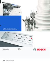 Bosch SM SERIES Instruction Manual