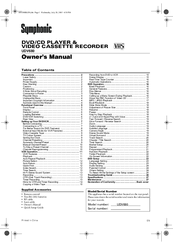 Symphonic UDV680 Owner's Manual