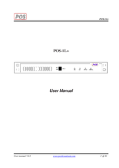 POS POS-1L+ User Manual